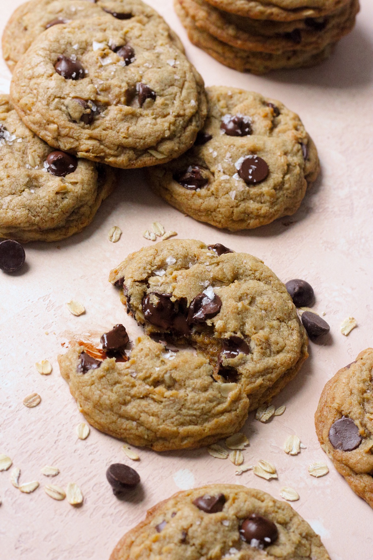 Brown Butter Oatmeal Chocolate Chip Cookies